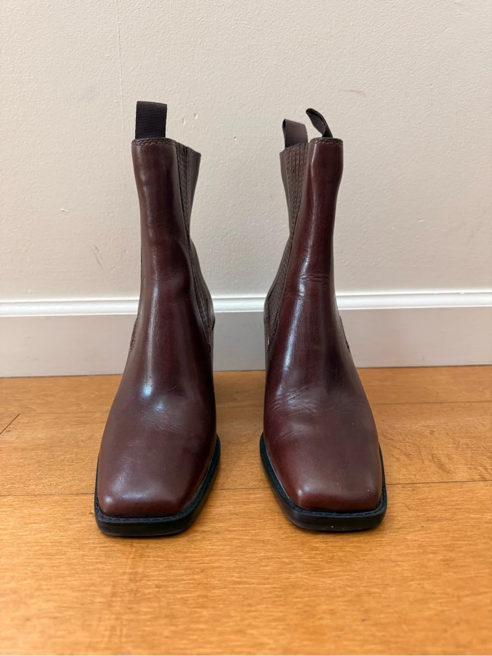 ✨ Loeffler Randall Arianna Square Toe Boot in Espresso ✨